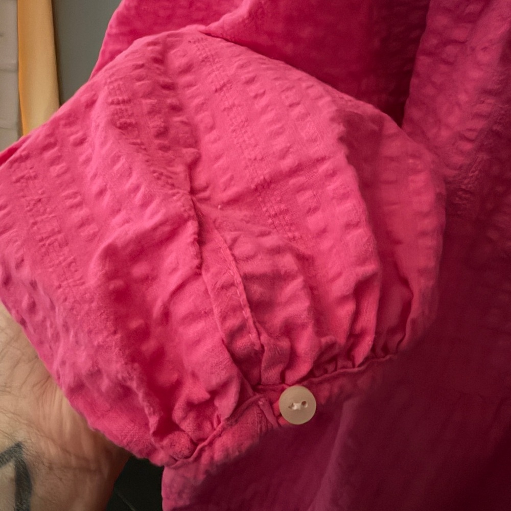 Pink Textured Top - Picture 4 of 4